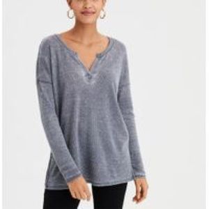 American Eagle Waffle Long Sleeve